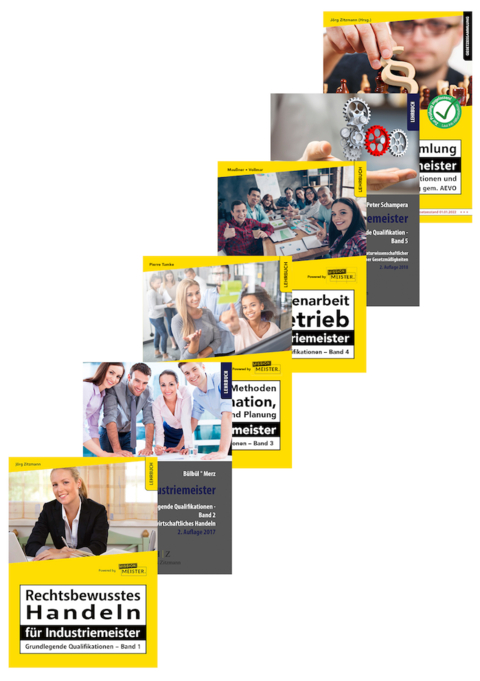 B&uuml;cherbundle Industriemeister - RBH, BWH, ZiB, MdP, NTG