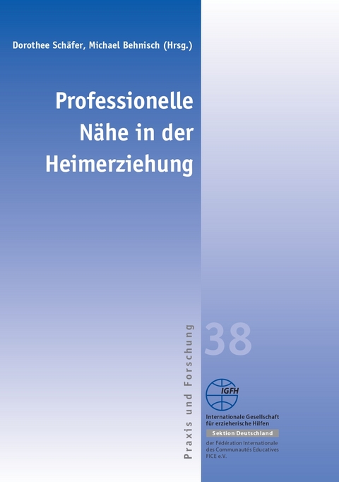 Professionelle N&auml;he in der Heimerziehung - Dorothee Sch&auml;fer, Michael Behnisch
