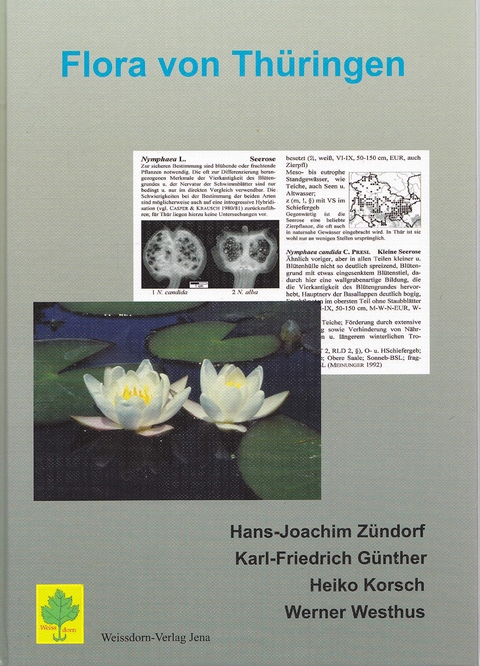 Flora von Th&uuml;ringen - Hans J Z&uuml;ndorf, Karl F G&uuml;nther, Heiko Korsch, Werner Westhus