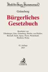 Bürgerliches Gesetzbuch - 
