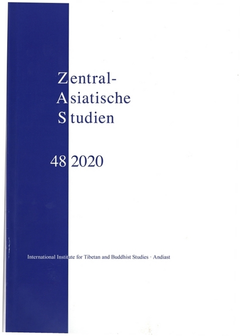 Zentralasiatische Studien 48 (2020) - 