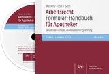 Arbeitsrecht Formular-Handbuch für Apotheker - Weber, Stefan A.; Etzel, Gerhard; Kern, Günter