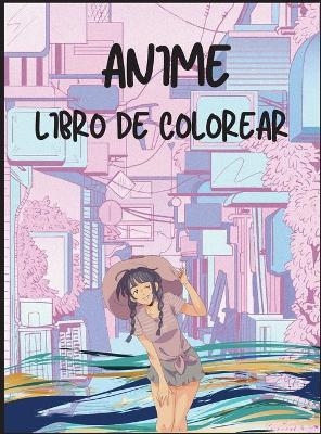 Libro Para Colorear de Anime