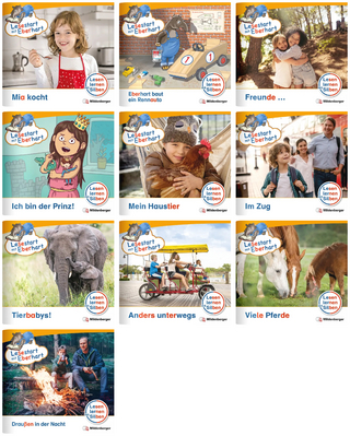 Paket – Lesestart mit Eberhart, Lesestufe 1: Komplettbezug Heft 51-60