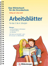 Das W&ouml;rterbuch f&uuml;r die Grundschule &ndash; Arbeitsbl&auml;tter, Klasse 2 &ndash; 4 - Edmund Wetter, Ute Wetter