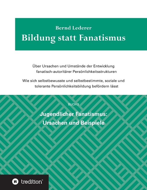 Bildung statt Fanatismus - Bernd Lederer