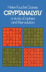 Cryptanalysis - Helen F. Gaines