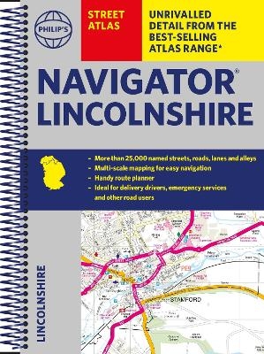 Philip's Navigator Street Atlas Lincolnshire -  Philip's Maps