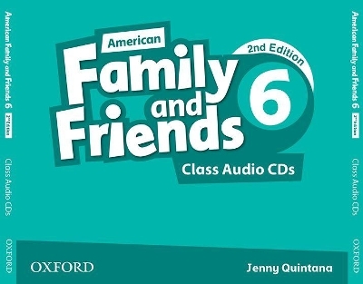 American Family and Friends: Level Six: Class Audio CDs - Naomi Simmons, Tamzin Thompson, Jenny Quintana