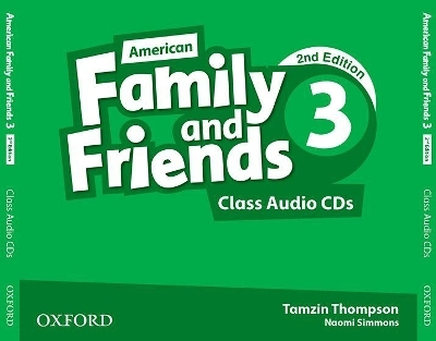 American Family and Friends: Level Three: Class Audio CDs - Naomi Simmons, Tamzin Thompson, Jenny Quintana