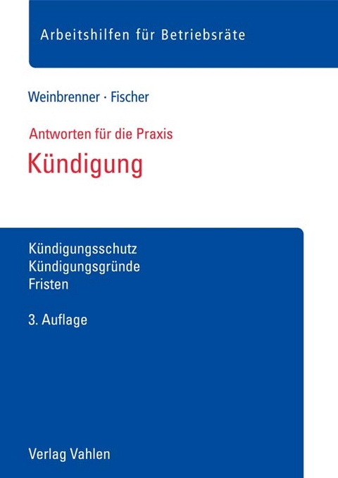 K&uuml;ndigung - Lars Weinbrenner, Johan Fischer