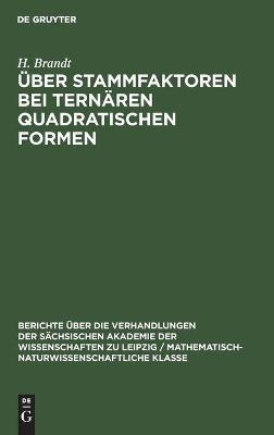 Über Stammfaktoren bei ternären quadratischen Formen