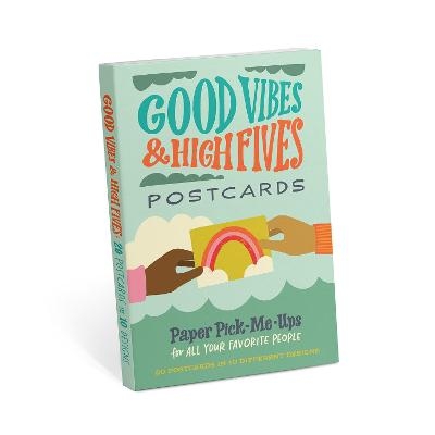 Em & Friends Good Vibes & High Fives Postcards Book, Set of 20 Postcards - 