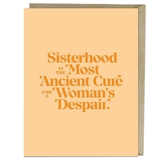 6-Pack  Elizabeth Gilbert for Em & Friends Sisterhood Card