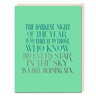 6-Pack  Elizabeth Gilbert for Em & Friends The Darkest Night Card