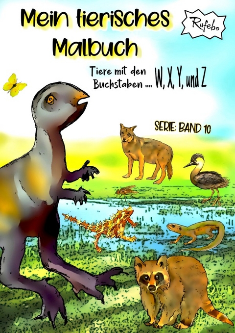 Mein tierisches Malbuch - Rufebo *