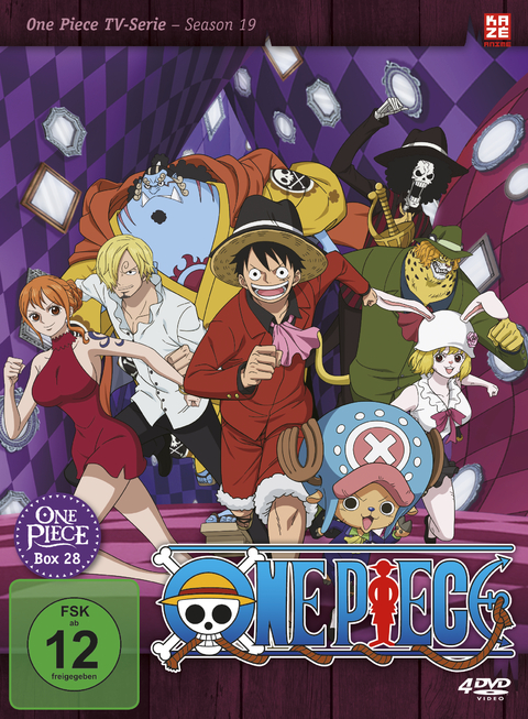 One Piece - TV-Serie - Box 28 (Episoden 829-853) [4 DVDs] - Hiroaki Miyamoto, Junji Shimizu, K&ocirc;nosuke Uda, Munehisa Sakai