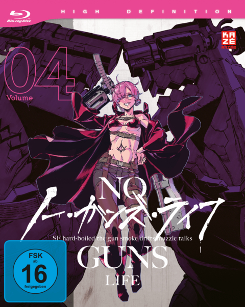 No Guns Life - Blu-ray 4 - Naoyuki Itou