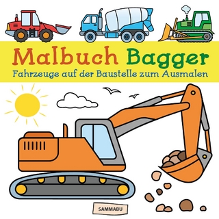 Malbuch Bagger