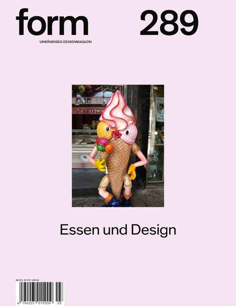 form N&ordm; 289. Essen und Design