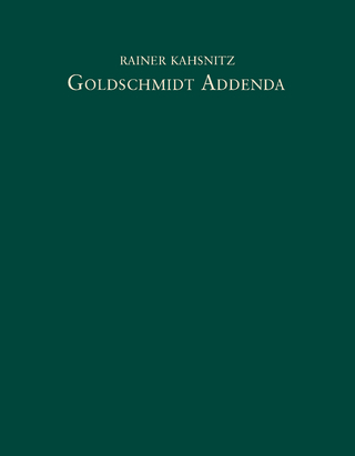 Goldschmidt Addenda