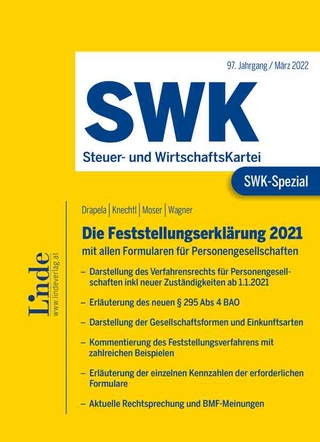 SWK-Spezial Die Feststellungserklärung 2021