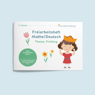 Freiarbeitsheft Frühling (3. Klasse)