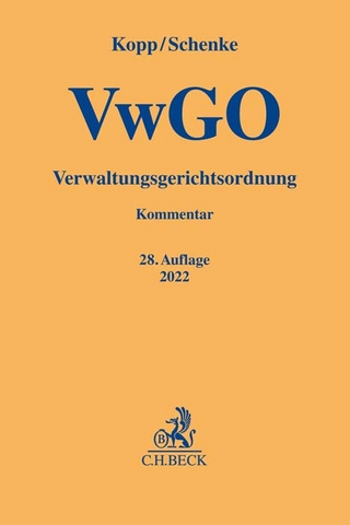 VwGO - Verwaltungsgerichtsordnung