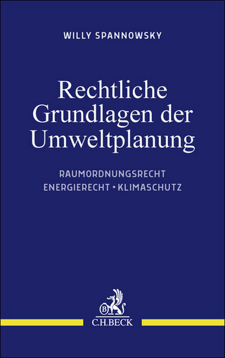 Rechtliche Grundlagen der Umweltplanung