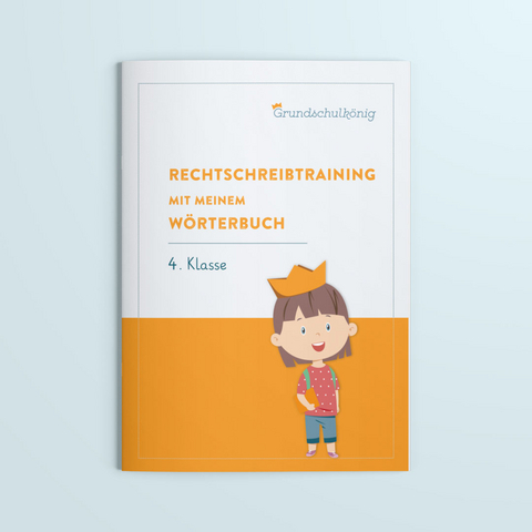 Rechtschreibtraining mit dem W&ouml;rterbuch, 4. Klasse - Anja Mahl, Manuela Winter