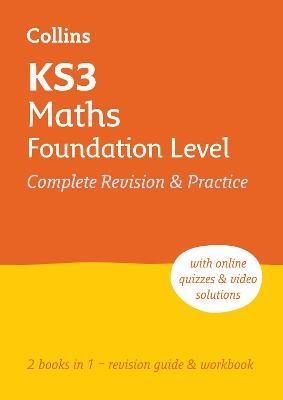 KS3 Maths Foundation Level All-in-One Complete Revision and Practice -  Collins KS3