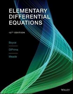Elementary Differential Equations - William E Boyce