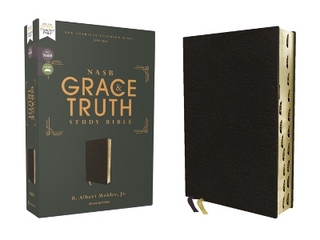 NASB, The Grace and Truth Study Bible (Trustworthy and Practical Insights), Bonded Leather, Black, Red Letter, 1995 Text, Thumb Indexed, Comfort Print