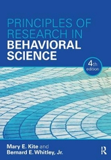Principles of Research in Behavioral Science - Whitley, Jr., Bernard E.; Kite, Mary E.