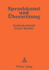 Sprachkunst und &Uuml;bersetzung - 