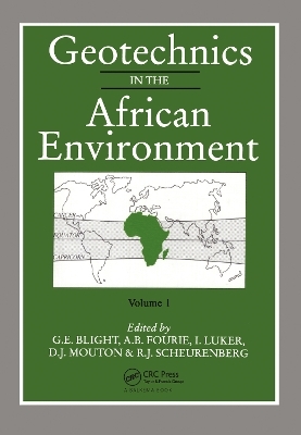 Geotechnics in the African Environment, volume 1 - 