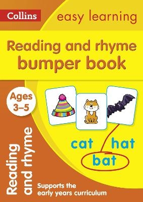 Reading and Rhyme Bumper Book Ages 3-5 -  Collins Easy Learning