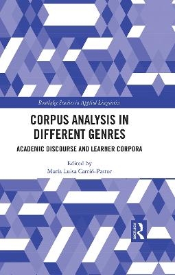Corpus Analysis in Different Genres - 