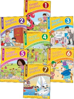 Finger Phonics Big Books 1-7 - Sara Wernham, Sue Lloyd