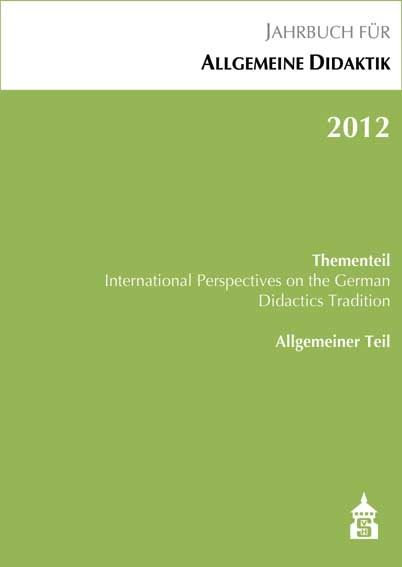 Jahrbuch f&uuml;r Allgemeine Didaktik 2012 - Klaus Zierer