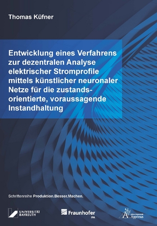 Entwicklung eines Verfahrens zur dezentralen Analyse elektrischer Stromprofile mittels künstlicher neuronaler Netze für die zustandsorientierte, voraussagende Instandhaltung