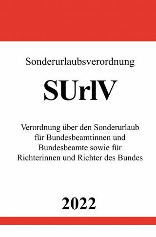 Sonderurlaubsverordnung SUrlV 2022