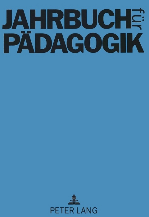 Jahrbuch f&uuml;r P&auml;dagogik 1993 - 