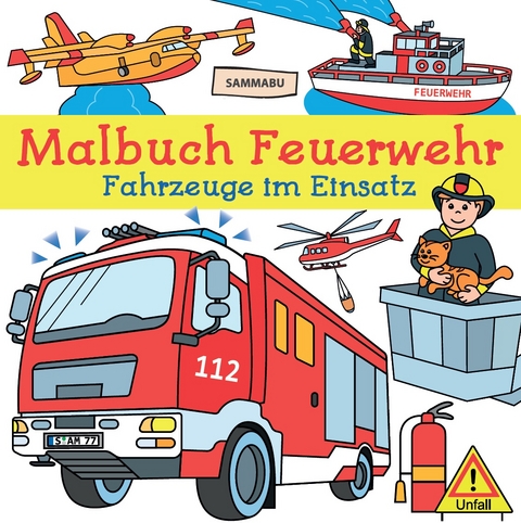 Malbuch Feuerwehr