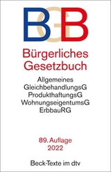B&uuml;rgerliches Gesetzbuch