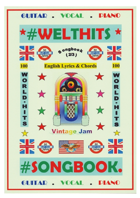 100 Englische Welthits (2/3) + 100 Gitarren-Playbacks (MP3) - Detmar Gansel