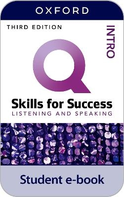 Q: Skills for Success Intro Level Listening and Speaking Student Book E-Book