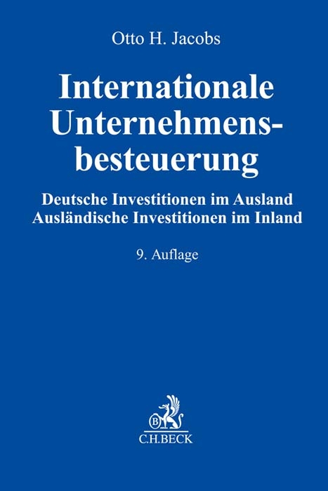 Internationale Unternehmensbesteuerung - 