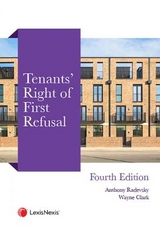 Tenants' Right of First Refusal - Radevsky, Anthony; Clark, Wayne
