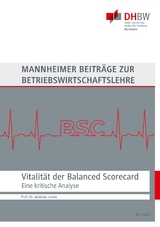 Vitalit&auml;t der Balanced Scorecard - Andreas Jonen